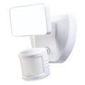 Heath-Zenith White Hzconnect Wi-Fi Smart Home Motion-Sensing Hardwired LED Security Light 3002776